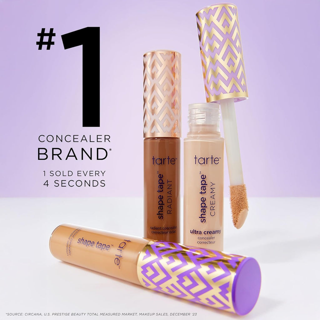 tarte shape tape full-coverage concealer, 12N fair neutral (fair skin with a balance of warm & cool)