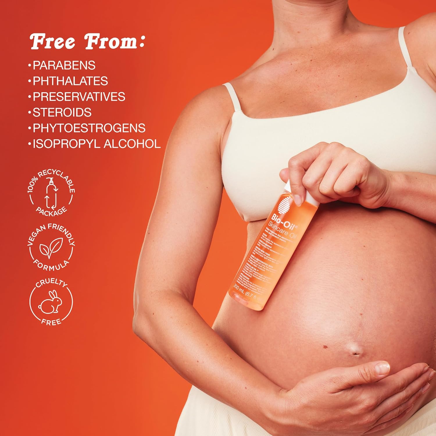 Bio-Oil Skincare Body Oil Serum, Face & Body Moisturizer with Vitamin E&A, for Scars, Stretch Marks