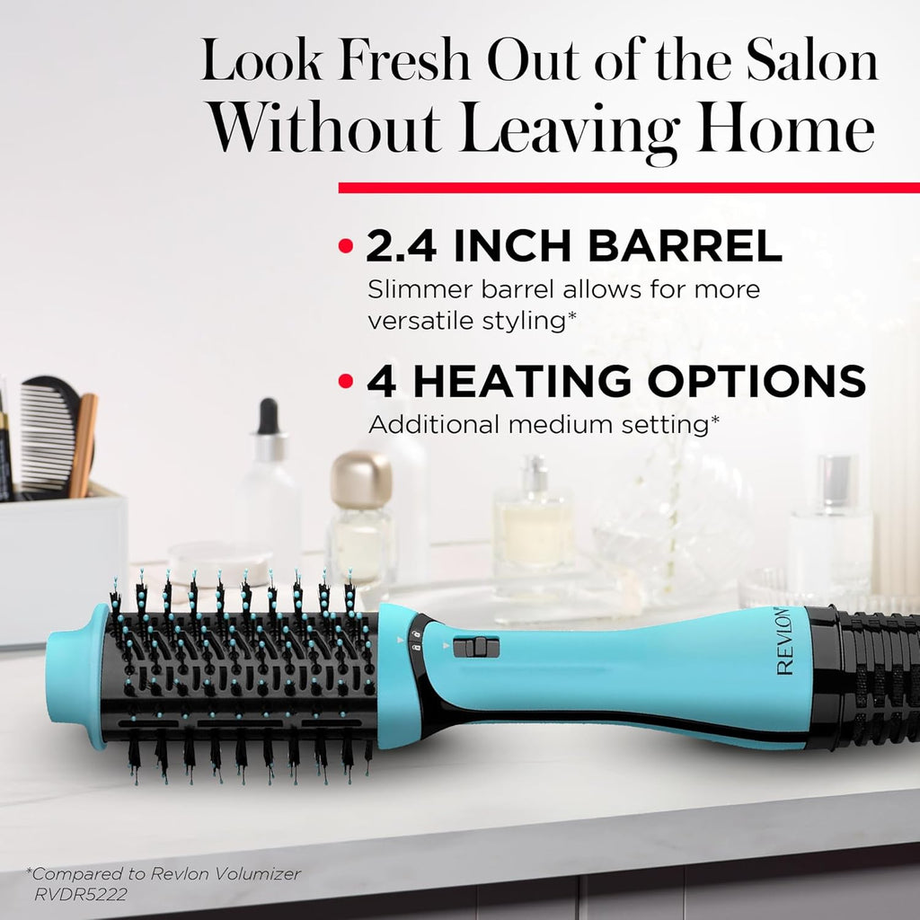 REVLON One Step Volumizer Plus Hair Dryer and Styler | More Volume, Less Damage, and More Styling