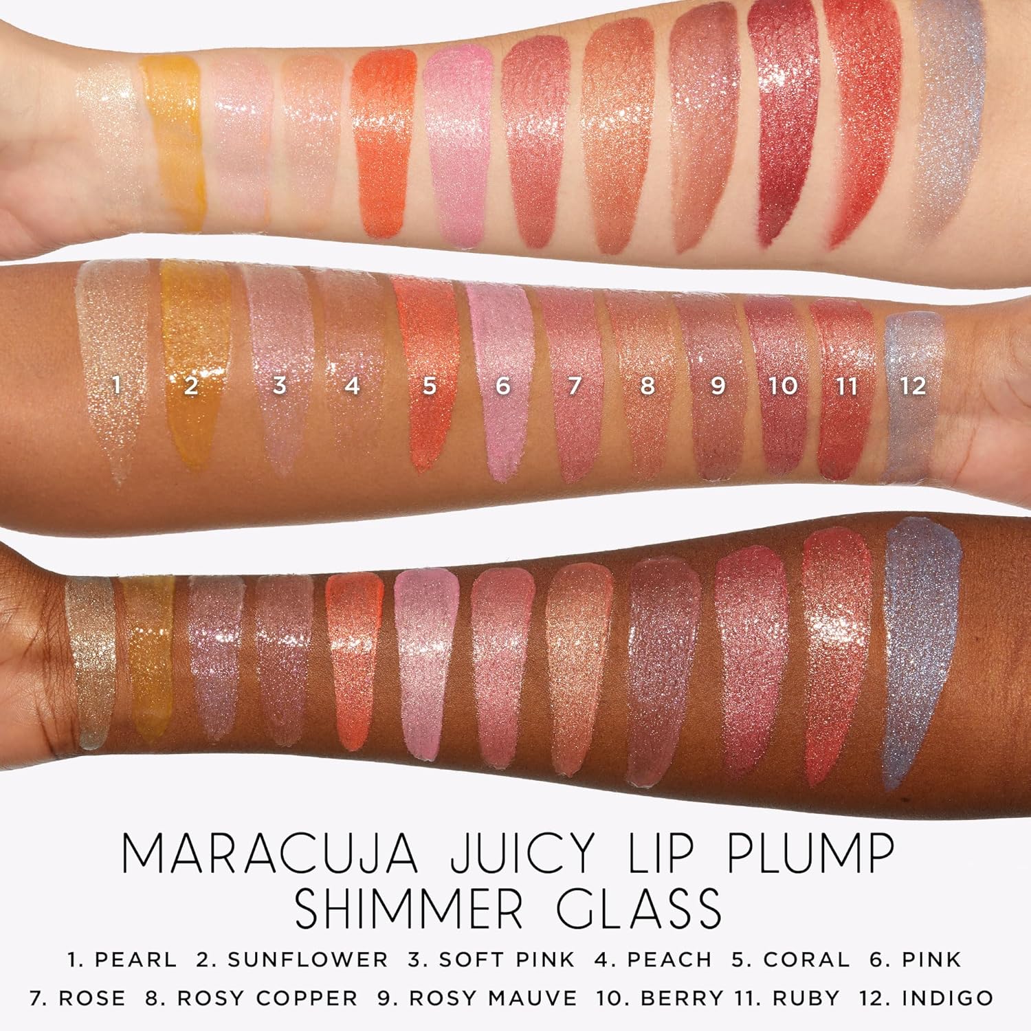 tarte maracuja juicy shimmer glass lip plump – Hydrating& Volumizing with Hyaluronic Acid& Vitamin E