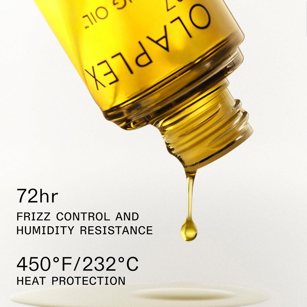 Olaplex No. 7 Bonding Oil, Concentrated High Shine Oil, Heat Protectant, Visibly Smooths & Softens