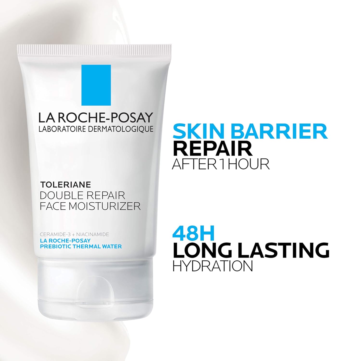La Roche-Posay Toleriane Double Repair Face Moisturizer, Daily Moisturizer Face Cream with Ceramide