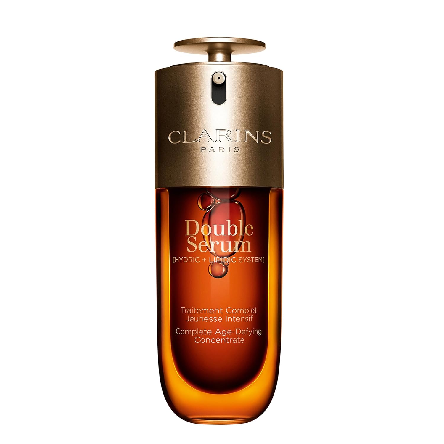 Clarins NEW Double Serum | Anti-Aging Face Serum | Visibly Firms, Smooths, Boosts Radiance, Refines