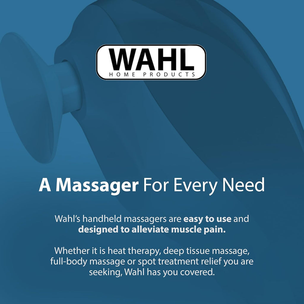 Wahl All Body Corded Light Soothing Vibratory Massager, 4 Attachments - Gentle Relief -Massage Tools