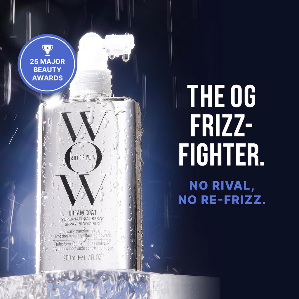 COLOR WOW Dream Coat Supernatural Spray, 6.7 Fl Oz – Keep Hair Frizz-Free and Shiny, Anti-Humidity