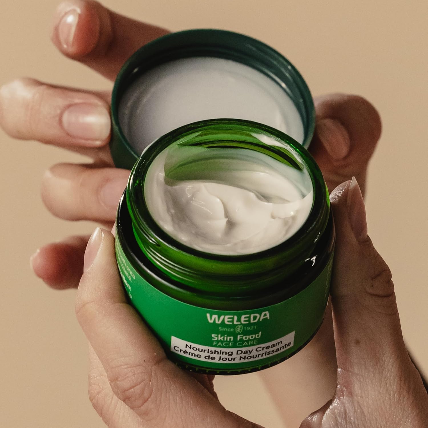 Weleda Skin Food Face Care Nourishing Day Cream, 1.3 Fl oz, Plant Rich Moisturizer with Olive Leaf