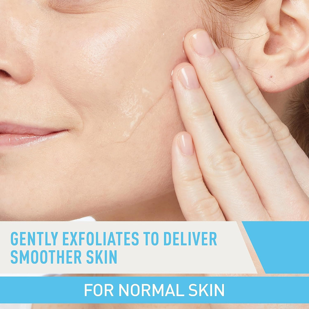 CeraVe Renewing Salicylic Acid Cleanser, Hyaluronic Acid, Niacinamide & Ceramides, BHA Exfoliating