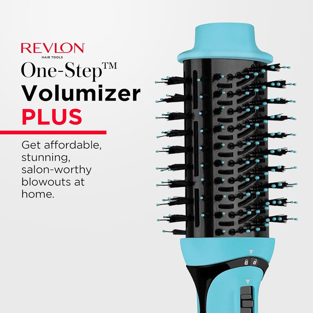REVLON One Step Volumizer Plus Hair Dryer and Styler | More Volume, Less Damage, and More Styling