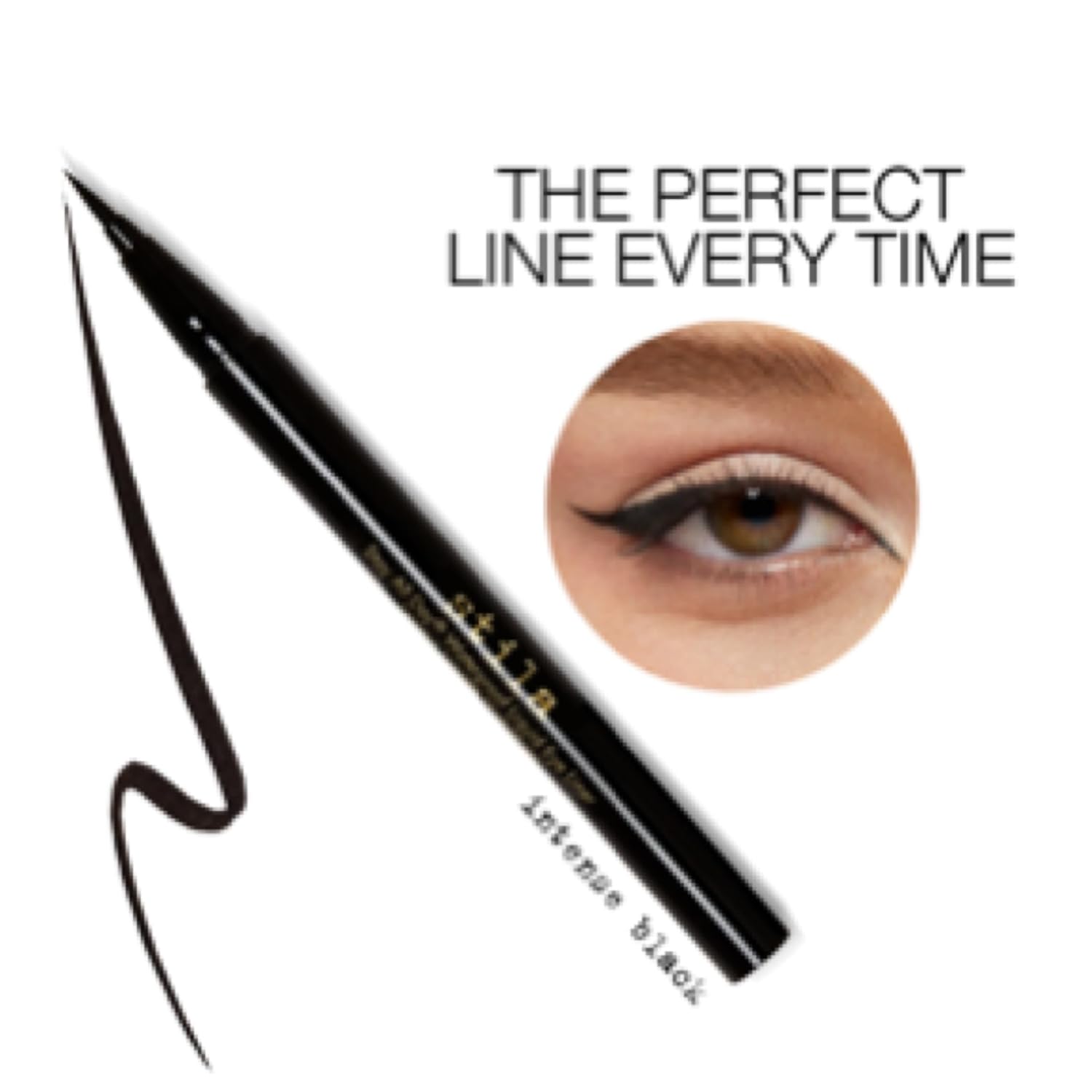 stila Waterproof Liquid Eye Liner, Stay All Day Makeup with Fine Brush Tip | Lasting Satin Finish