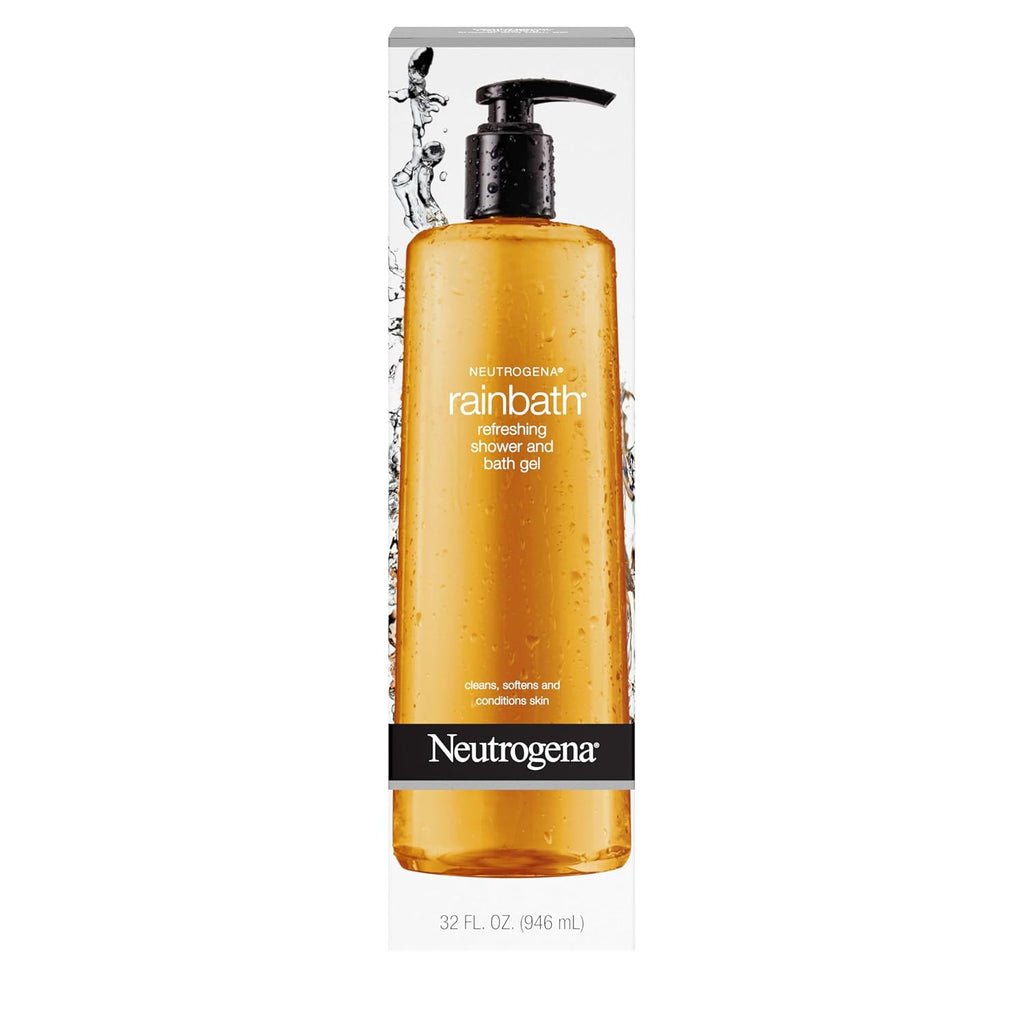 Neutrogena Rainbath Moisturizing Daily Body Wash Cleanser and Shaving Gel with Clean Rinsing Lather