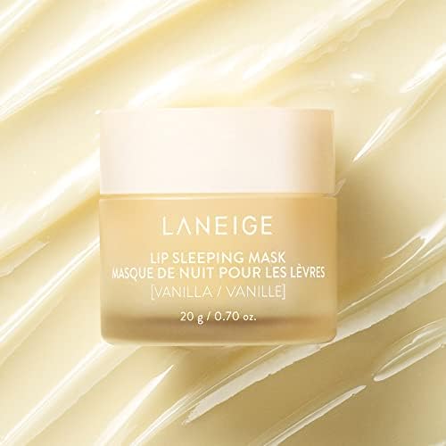 LANEIGE Lip Sleeping Mask: Nourishing Overnight Treatment with Vitamin C, Shea & Murumuru Butter