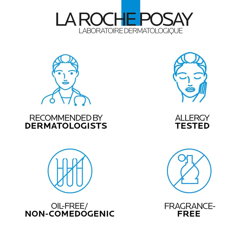 La Roche-Posay Toleriane Purifying Foaming Facial Cleanser, Niacinamide & Ceramides, Pore Cleanser