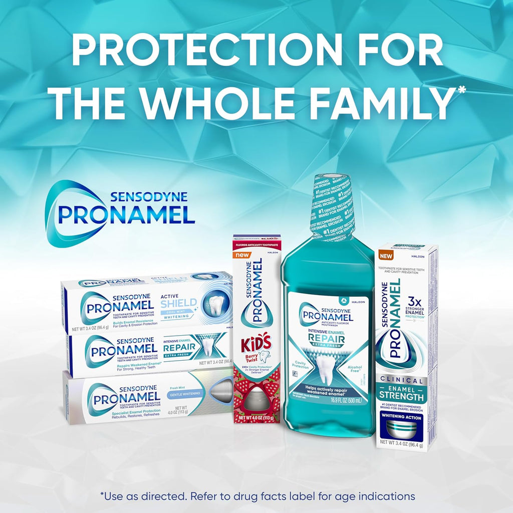 Sensodyne Pronamel Gentle Teeth Whitening Enamel Toothpaste for Sensitivity, to Reharden& Strengthen
