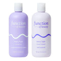 Function of Beauty Wavy Hair Shampoo & Conditioner Set - Fermented Rice Water Strengthens, Argan Oil