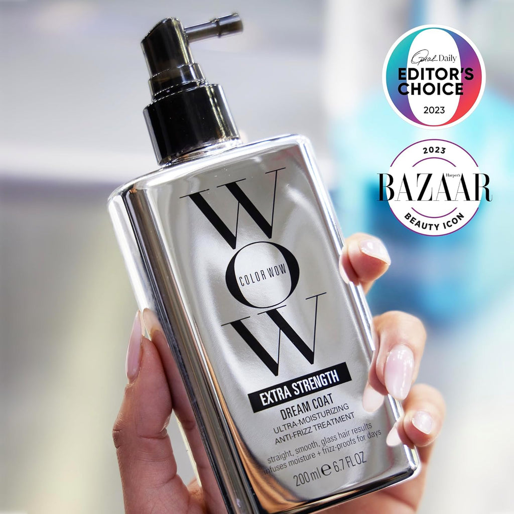 COLOR WOW Extra Strength Dream Coat – Powerful ultra moisturizing, anti-humidity treatment, glassy