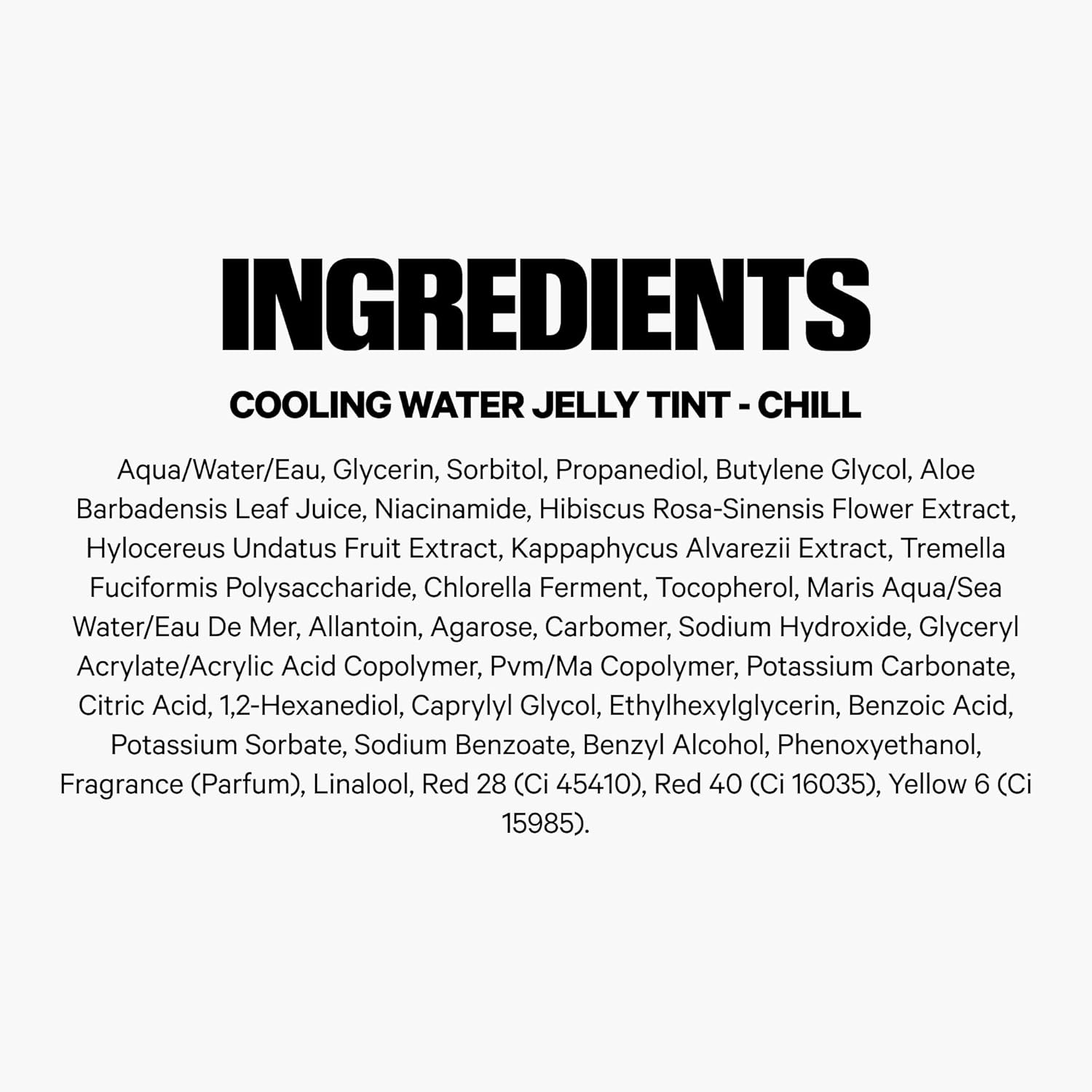 Milk Makeup Cooling Water Jelly Tint – Sheer Lip + Cheek Stain with Vegan Collagen, Seawater + Aloe