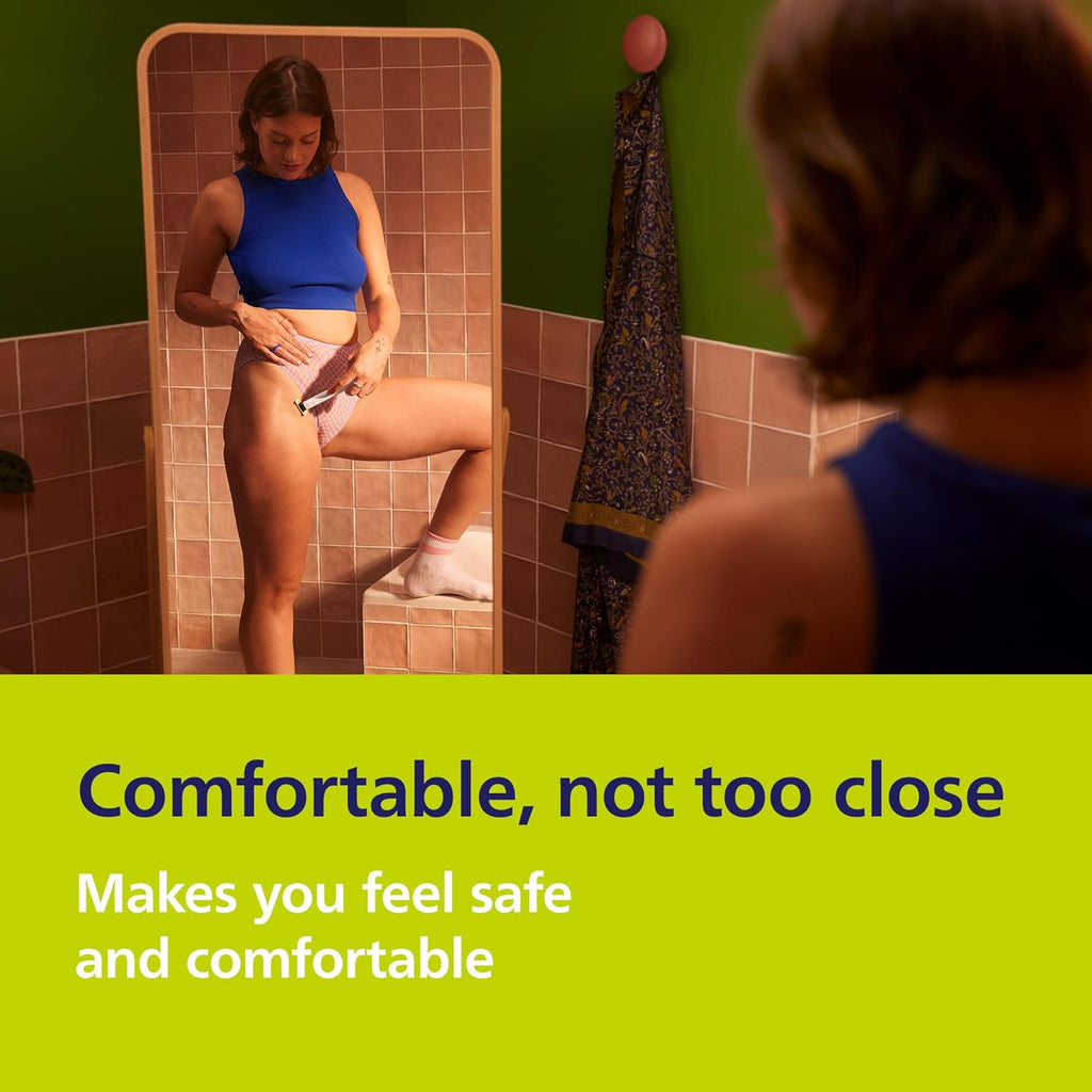 Philips Norelco OneBlade Intimate, Designed for Pubic Grooming, Trim & Shave Extra Skin Protection