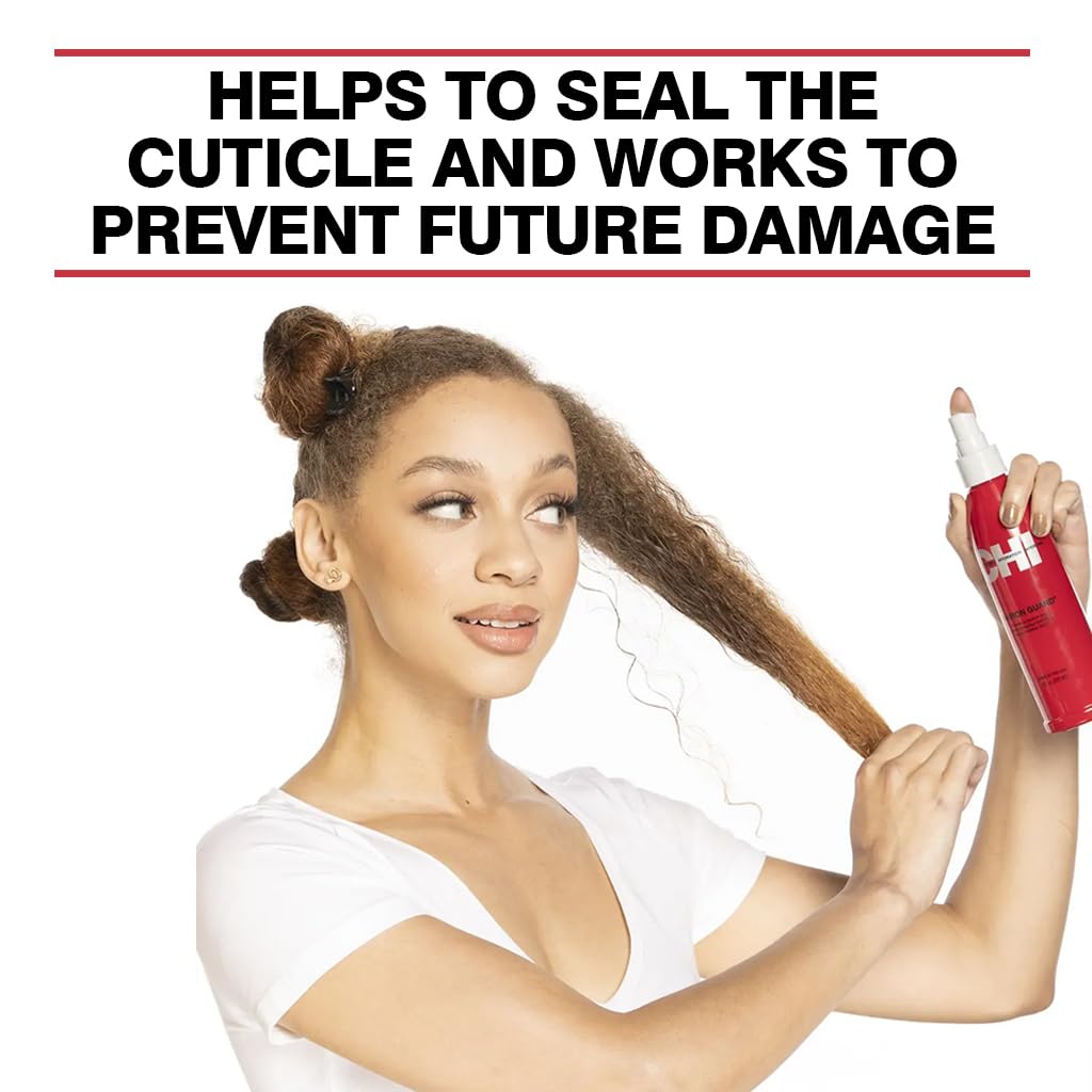 CHI 44 Iron Guard Thermal Protection Spray, Nourishing Formula Helps Resist Heat Damage to Hair, 8oz