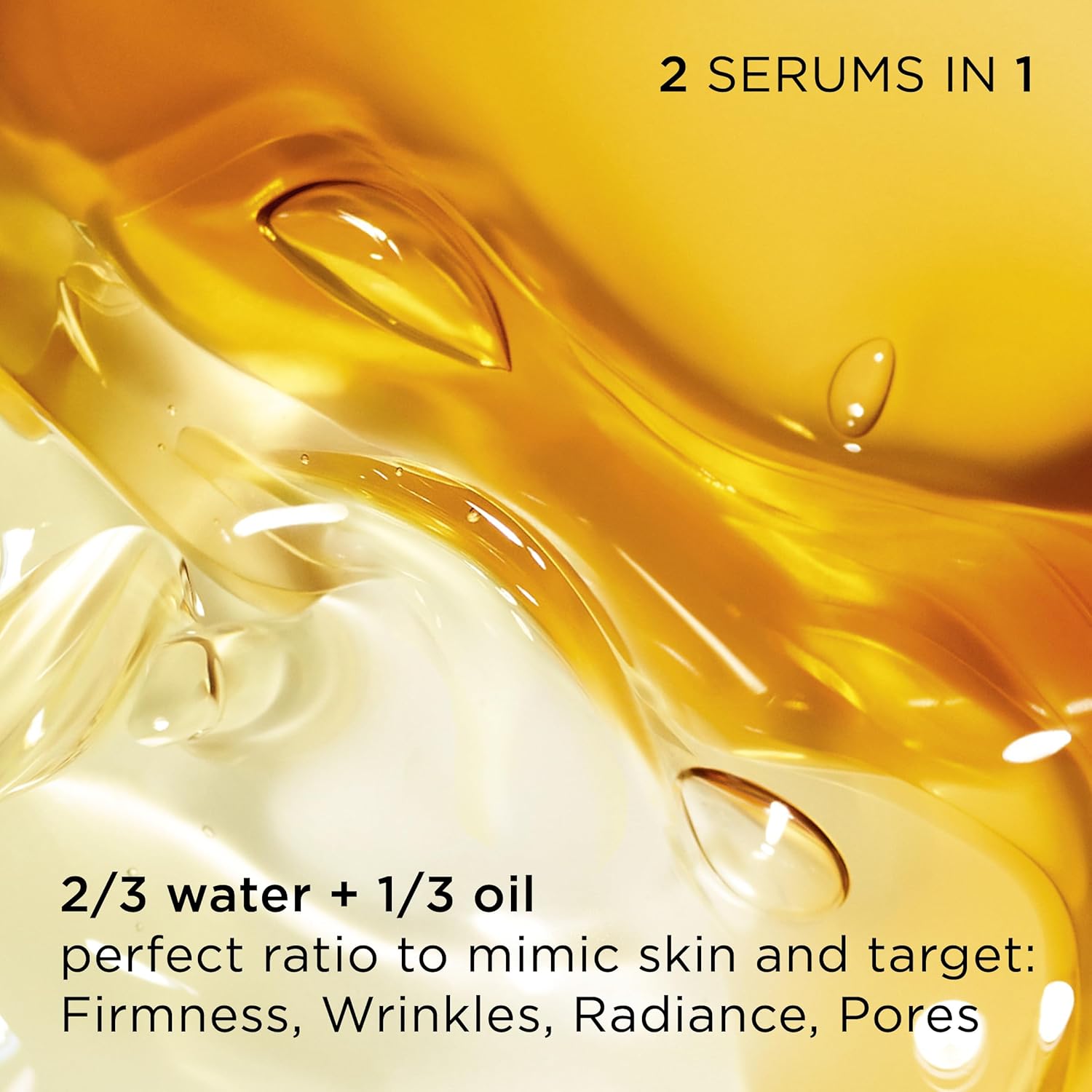 Clarins NEW Double Serum | Anti-Aging Face Serum | Visibly Firms, Smooths, Boosts Radiance, Refines