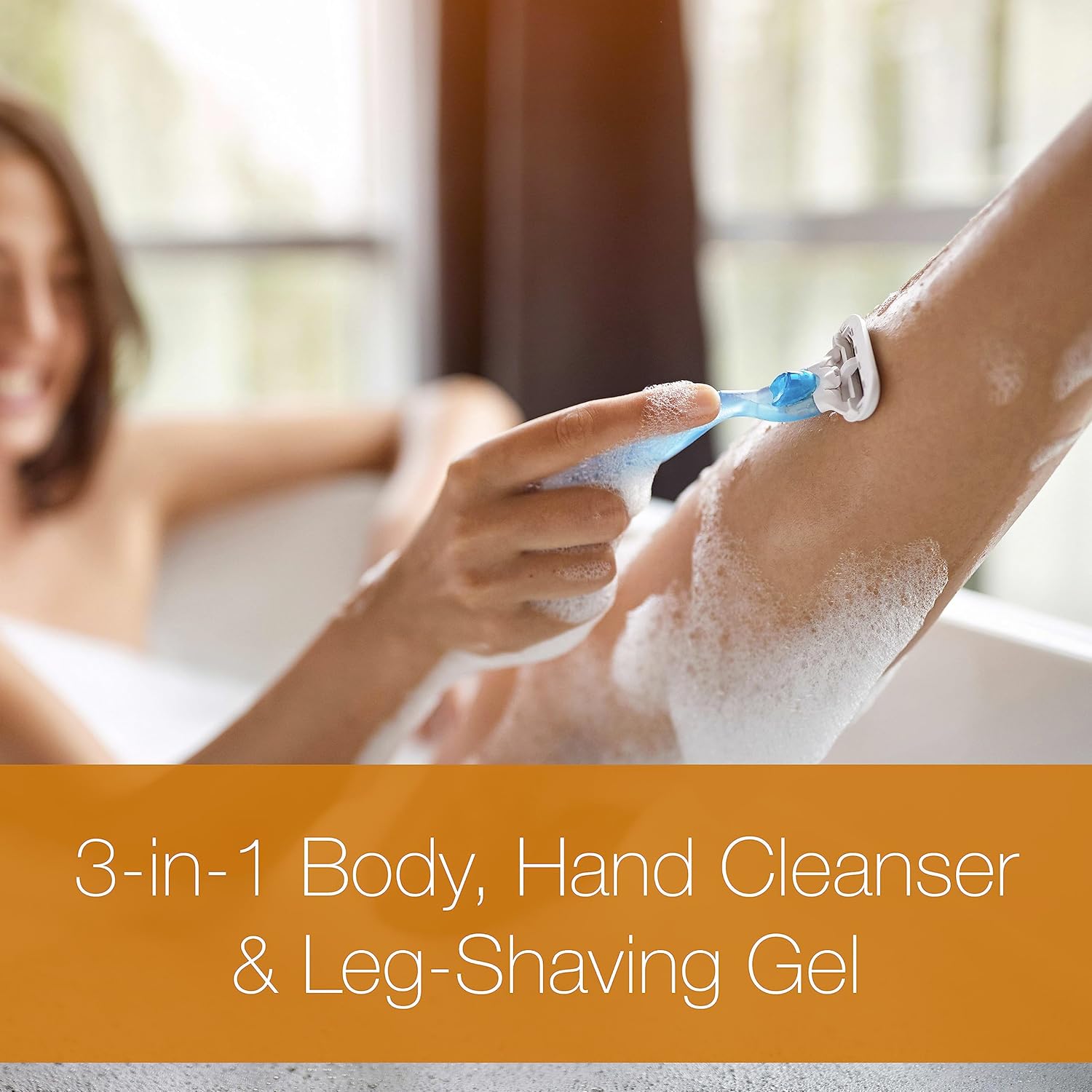 Neutrogena Rainbath Moisturizing Daily Body Wash Cleanser and Shaving Gel with Clean Rinsing Lather