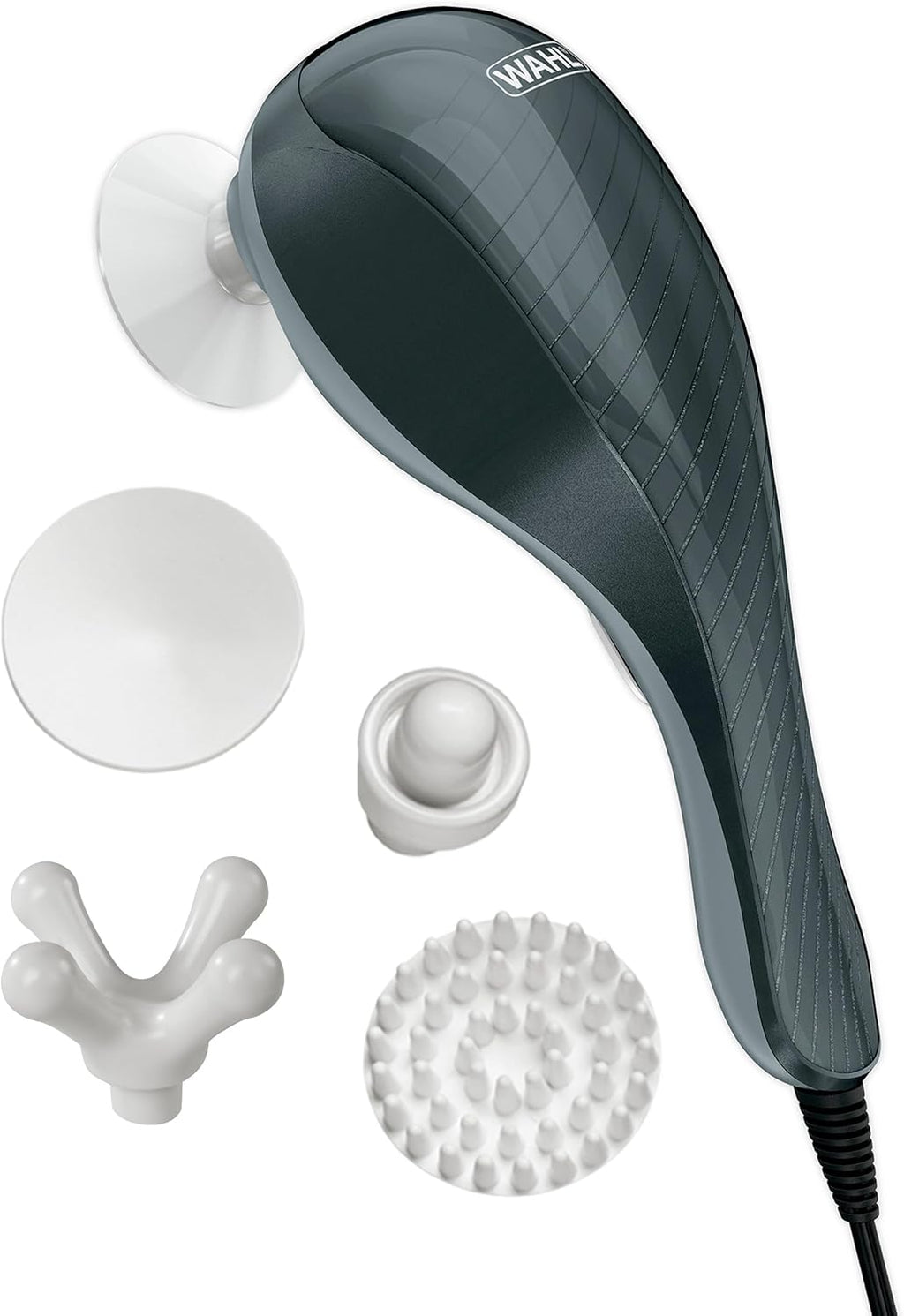 Wahl All Body Corded Light Soothing Vibratory Massager, 4 Attachments - Gentle Relief -Massage Tools