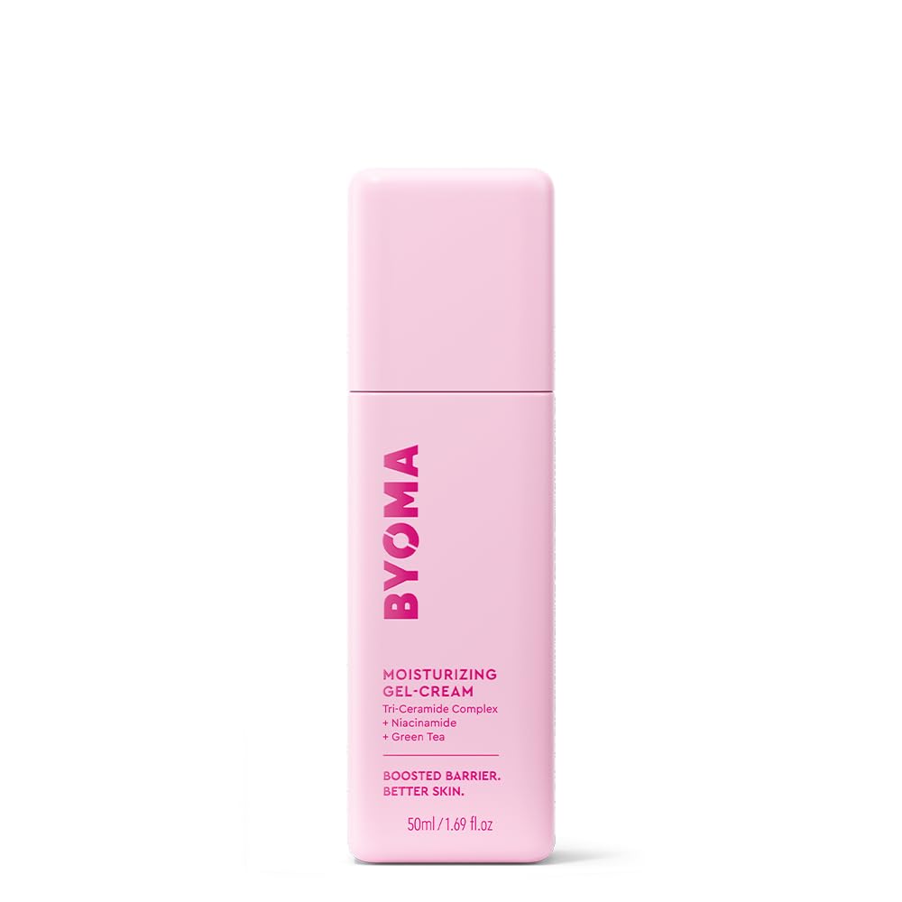 BYOMA Moisturizing Gel Cream - Barrier Repair Face Lotion with Niacinamide and Green Tea - Ceramide