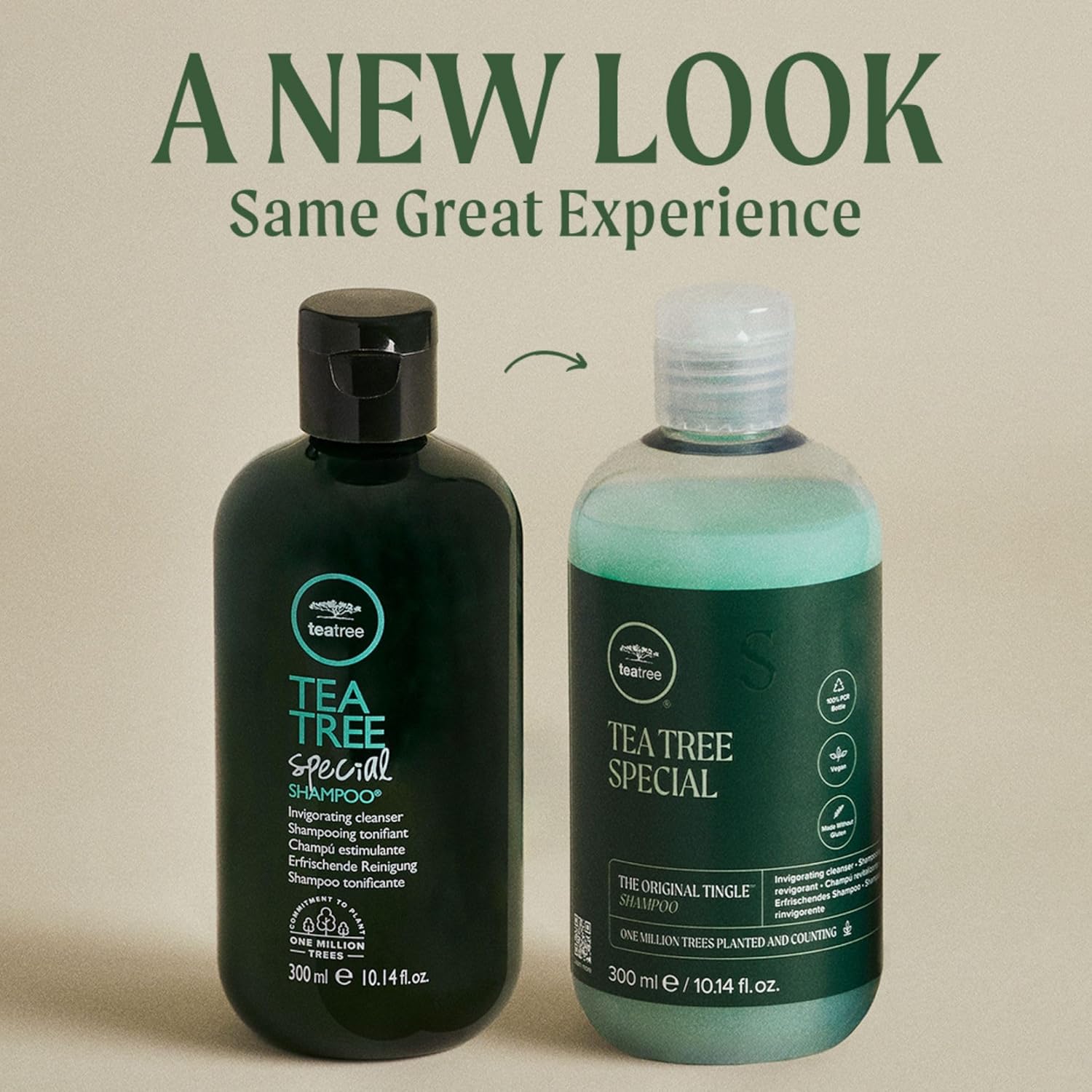 Tea Tree Special Shampoo, Deep Cleans, Refreshes Scalp, All Hair Types, Especially Oily, 10.14 fl oz