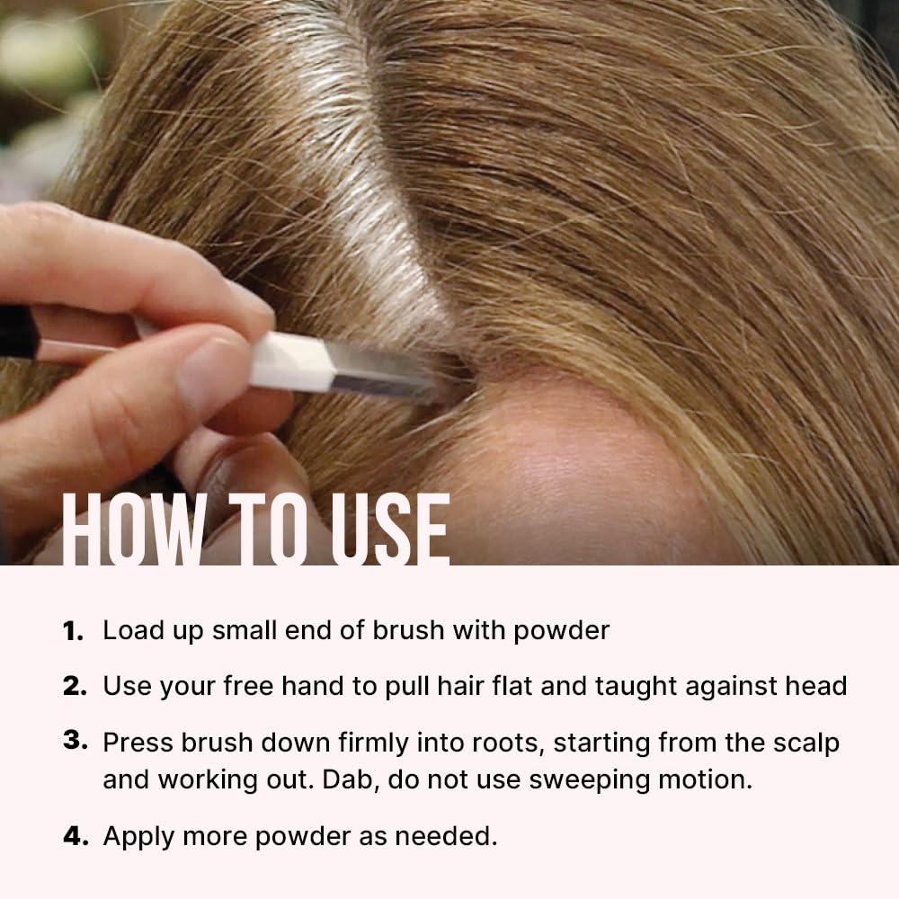COLOR WOW Root Cover Up, Blonde | Instant Grey Coverage & Highlight Touch-Up, Water &Sweat Resistant