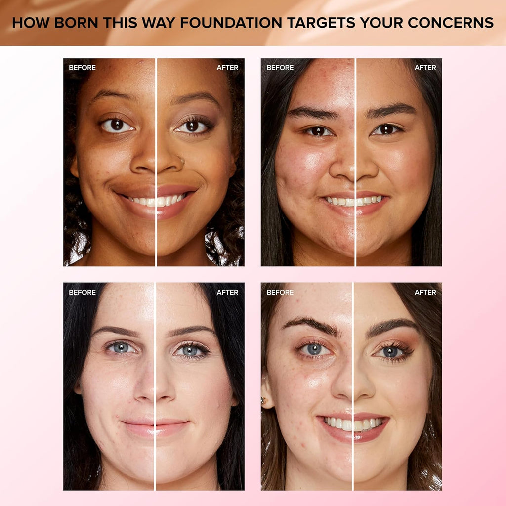 Too Faced Born This Way Natural Finish Longwear Liquid Foundation | Medium-To-Full Coverage