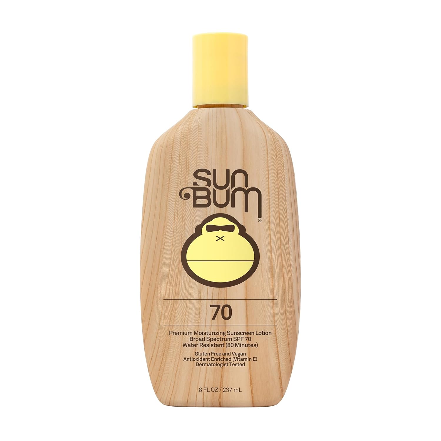 Sun Bum Original SPF 70 Sunscreen Body Lotion - Broad Spectrum Moisturizing Sunscreen with Vitamin E