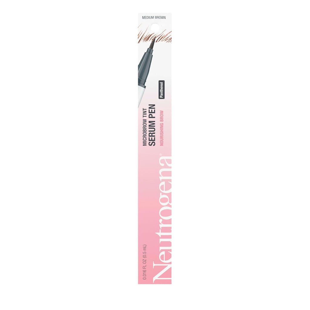 Neutrogena Microbrow Tint Serum Pen, Precision Tipped Eyebrow Pen, Panthenol to Nourish & Condition