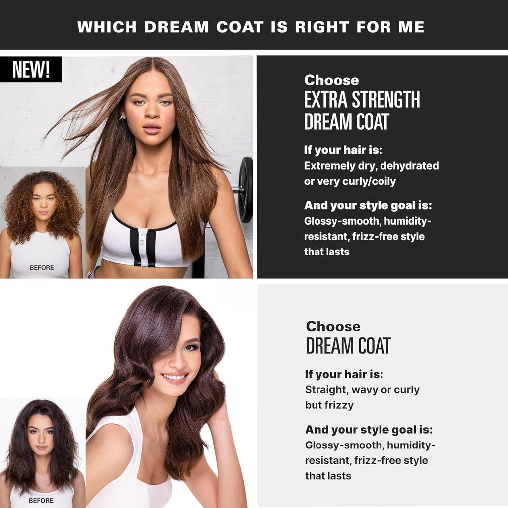 COLOR WOW Extra Strength Dream Coat – Powerful ultra moisturizing, anti-humidity treatment, glassy
