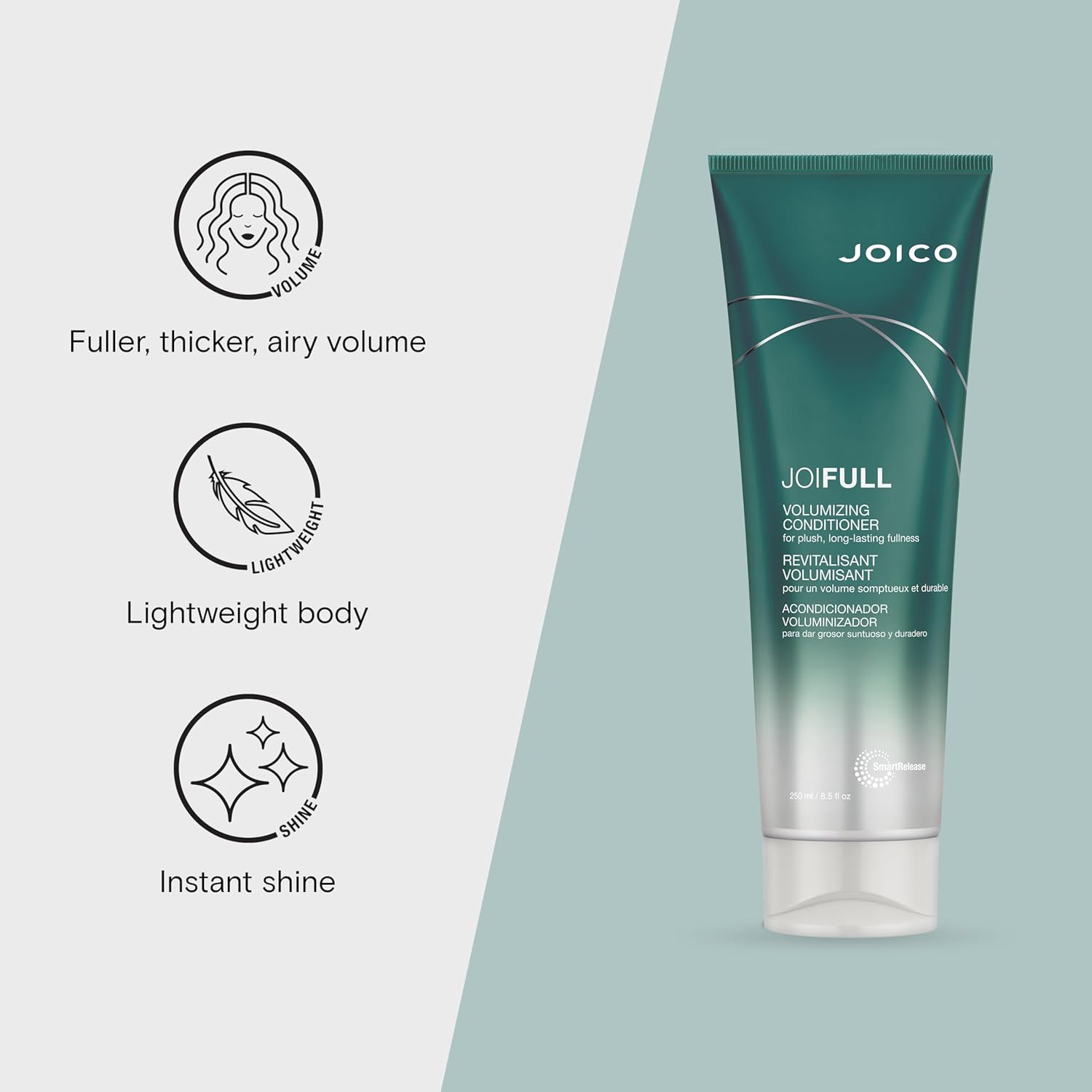 Joico JoiFULL Volumizing Conditioner | For Fine, Thin Hair | Add Instant Body | Lotus Flower, Bamboo