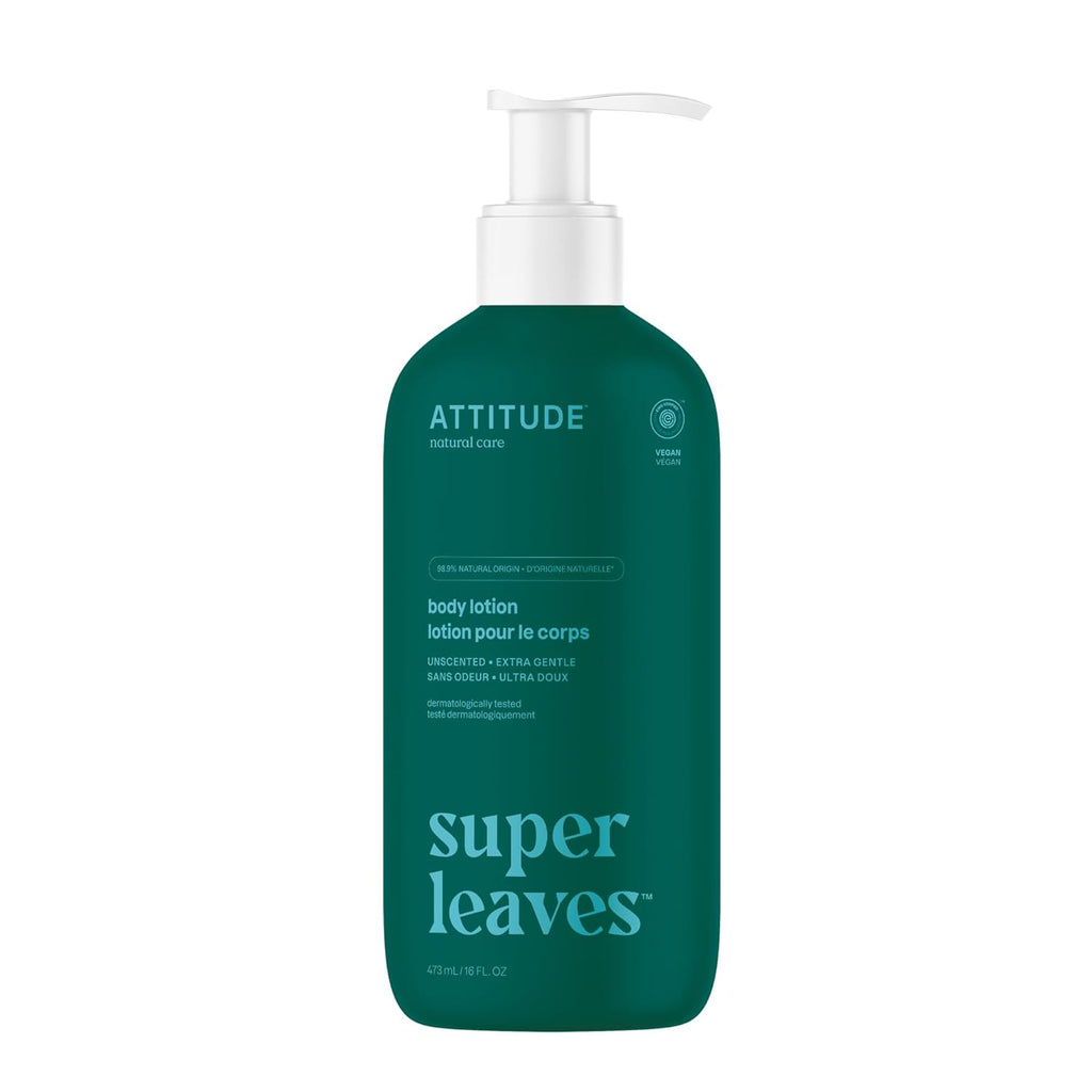 ATTITUDE Body Lotion, EWG Verified Moisturizer, Vegan Skin Care Products, Non-Greasy, Hydrating