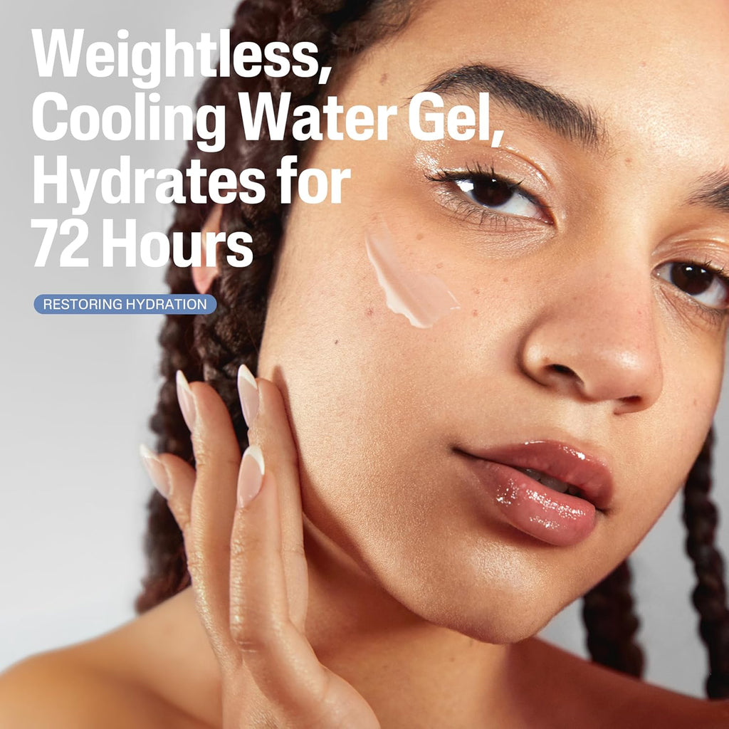 Cetaphil Deep Hydration Skin Restoring Water Gel | Hyaluronic &Polyglutamic Acid, Face Moisturizer