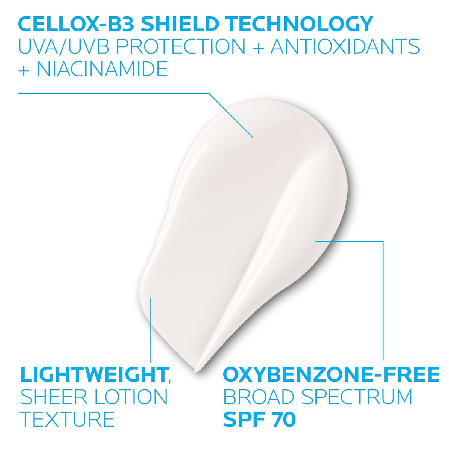 La Roche-Posay Anthelios UV Correct Sunscreen Moisturizer SPF 70, Daily Anti-Aging Face Moisturizer