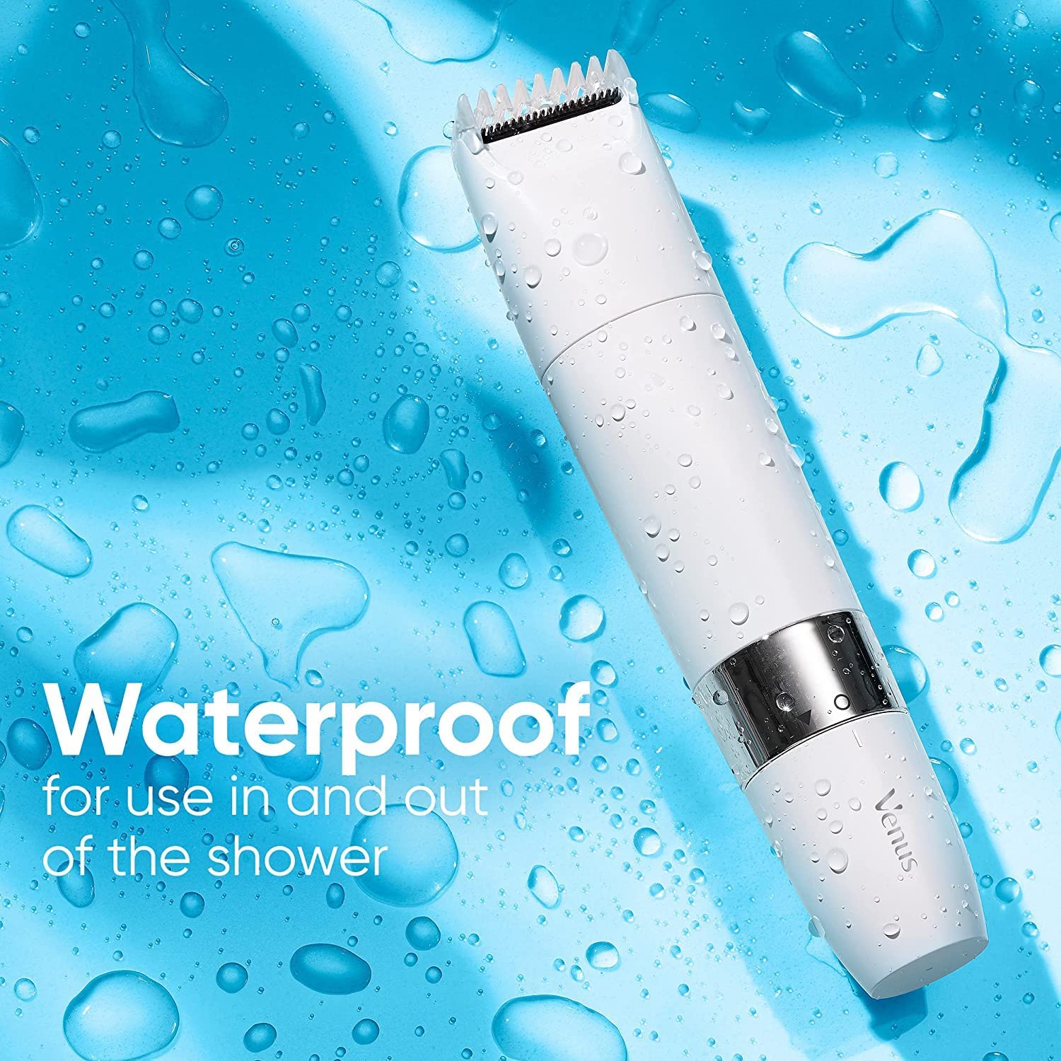 Gillette Venus Intimate Grooming Women's Electric Razor, Bikini Trimmer for Pubic Hair and Skin