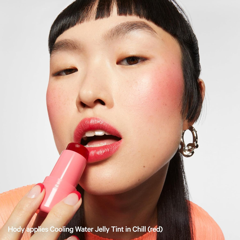 Milk Makeup Cooling Water Jelly Tint – Sheer Lip + Cheek Stain with Vegan Collagen, Seawater + Aloe