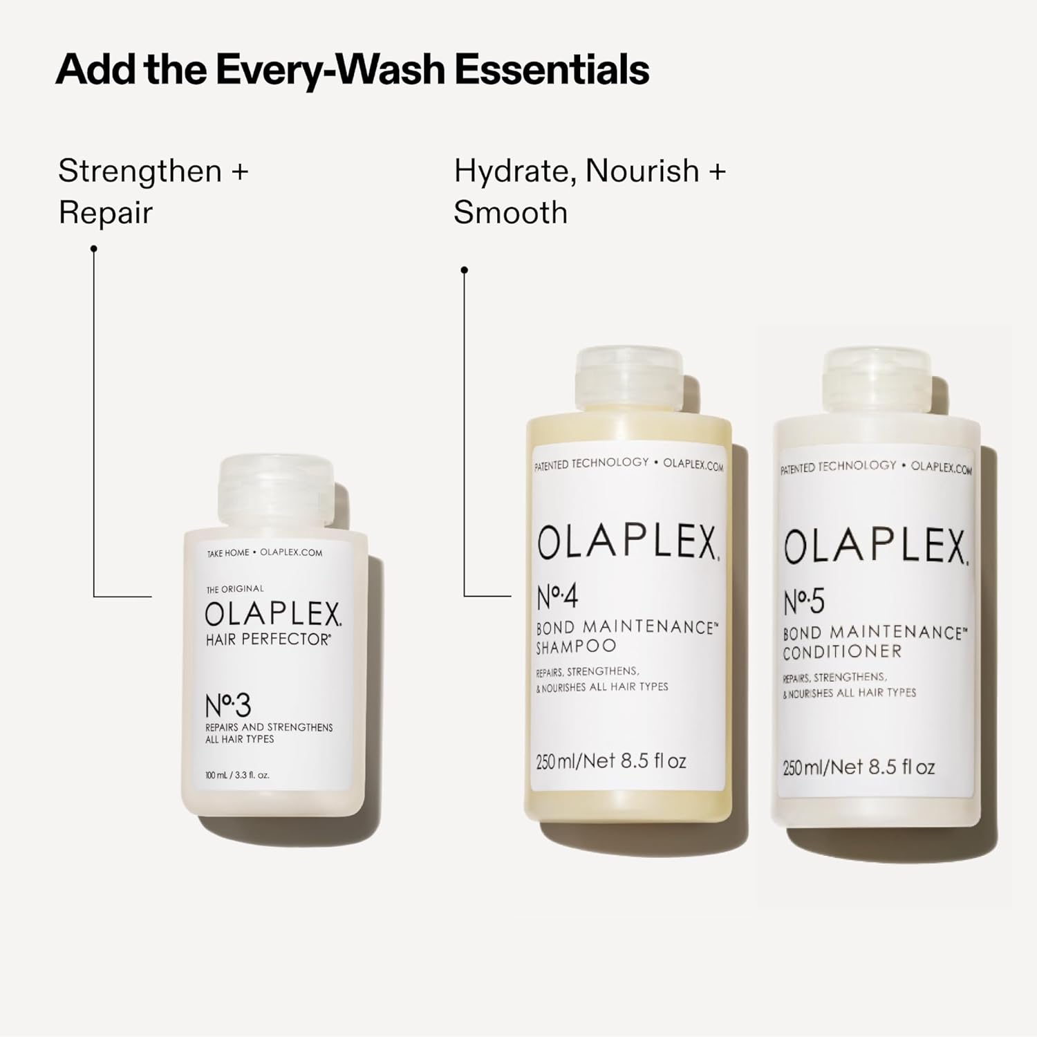 Olaplex No. 3 Hair Perfector Repairing Hair Treatment, Concentrated for Dry Damaged Hair, Repairs