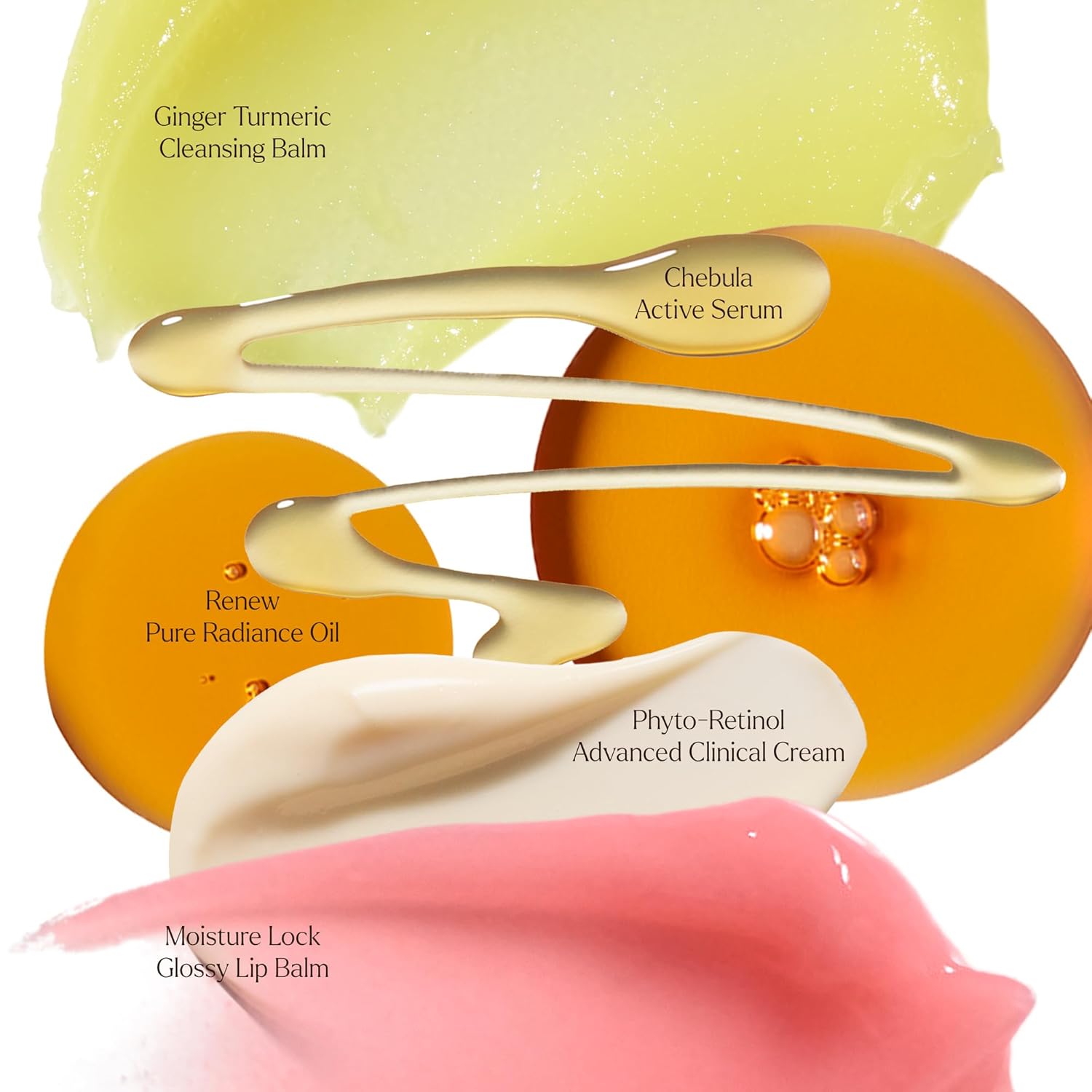True Botanicals Tried & True Wellness Essentials Bundle | Ginger Turmeric Cleansing Balm | Chebula