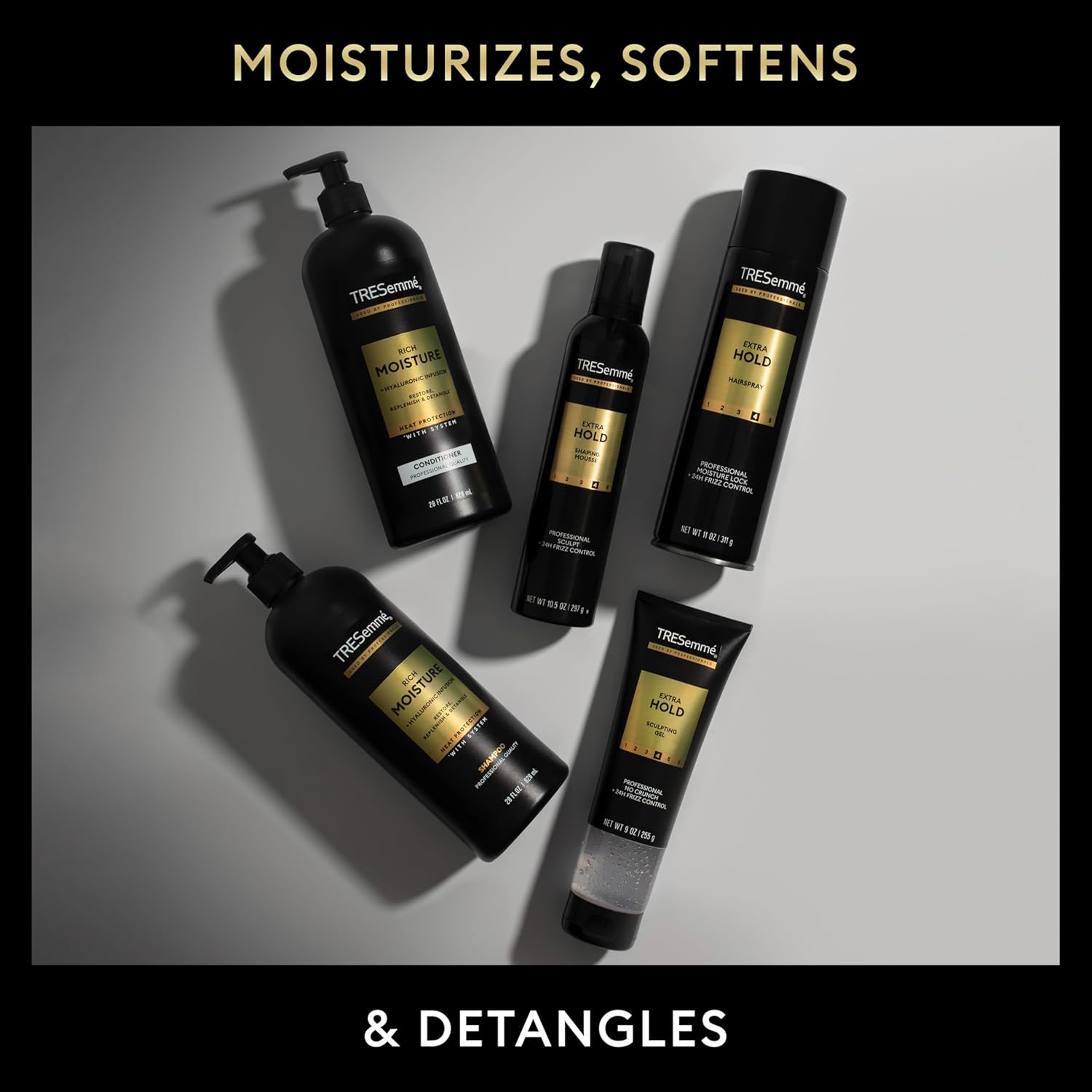 TRESemmé Moisture Rich Hydrating Conditioner for Dry Hair Formulated With Pro Style Technology