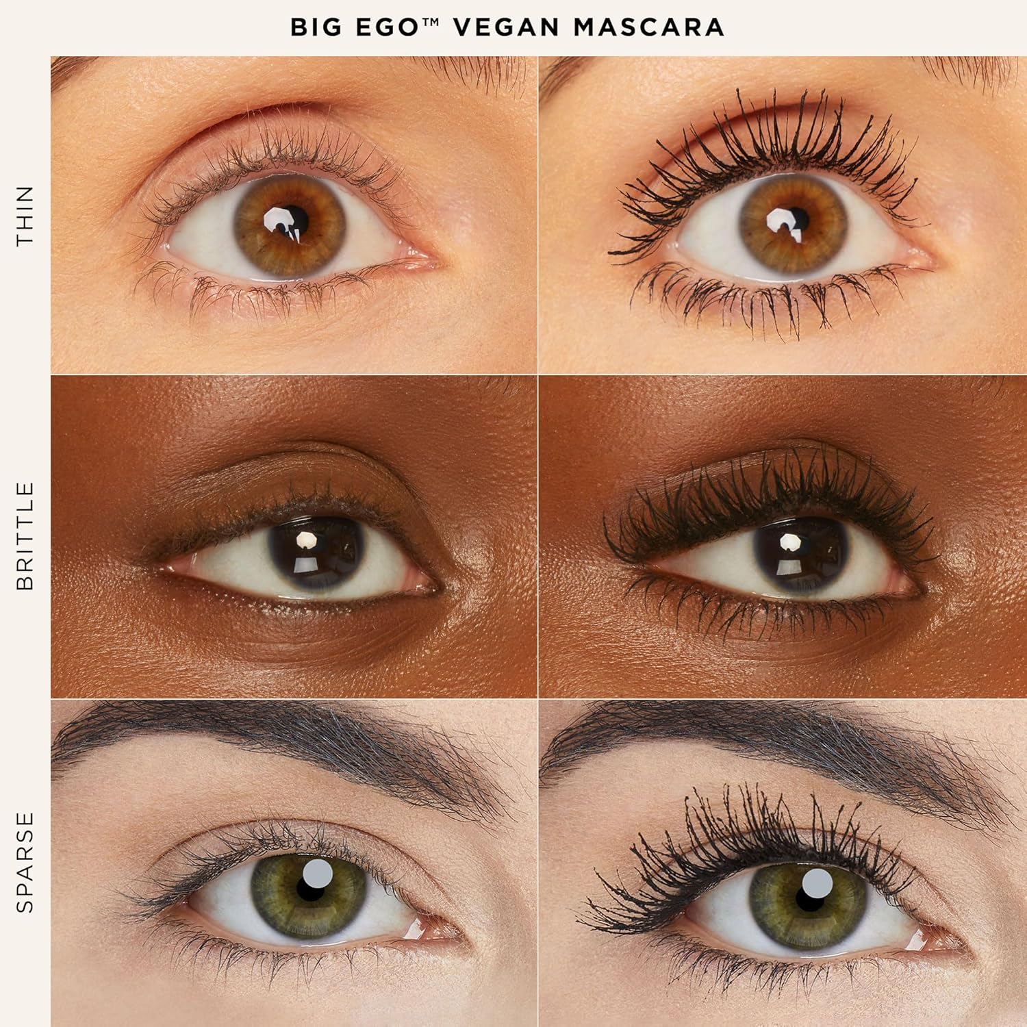 tarte big ego mascara - black - full size