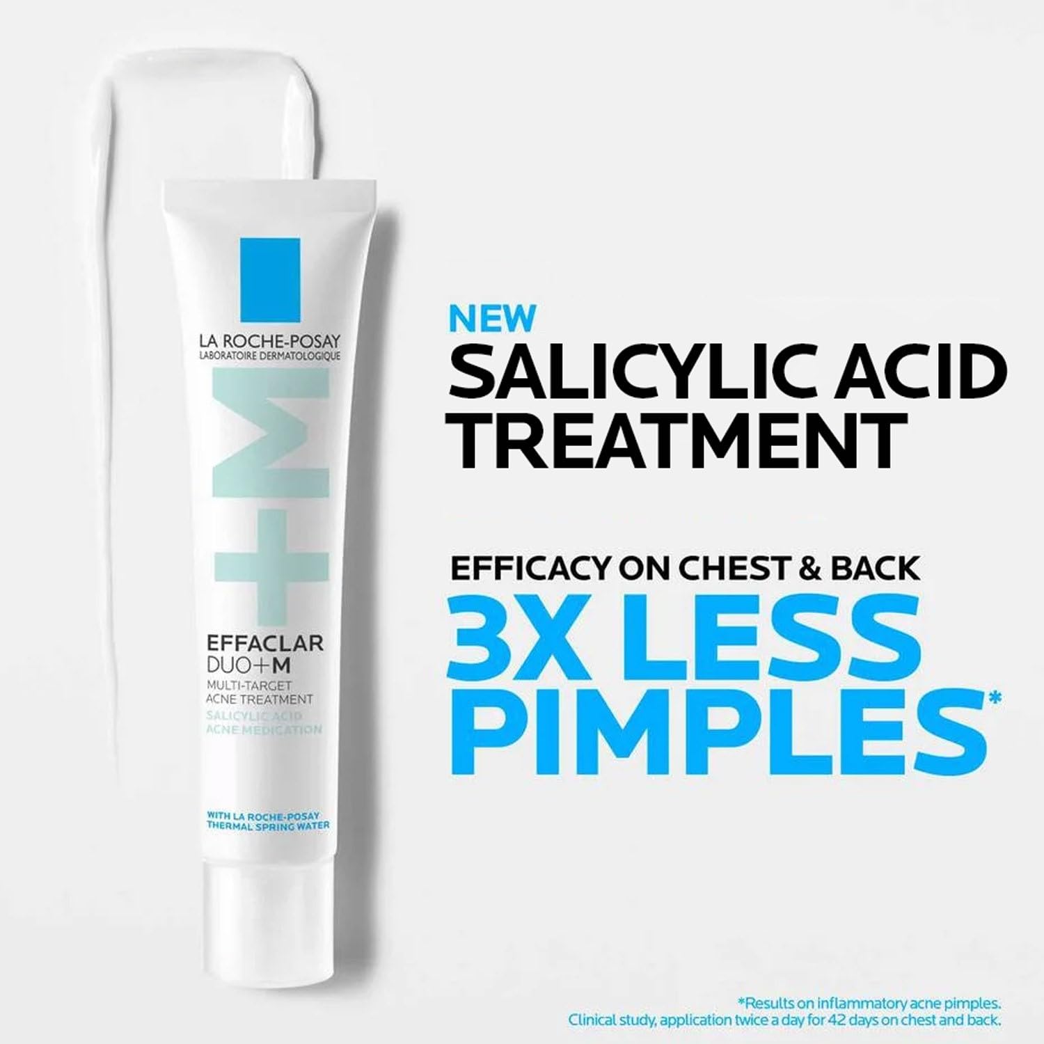 La Roche-Posay Effaclar Salicylic Acid Acne Treatment For Face, Mattifying Gel Cream Spot Treatment