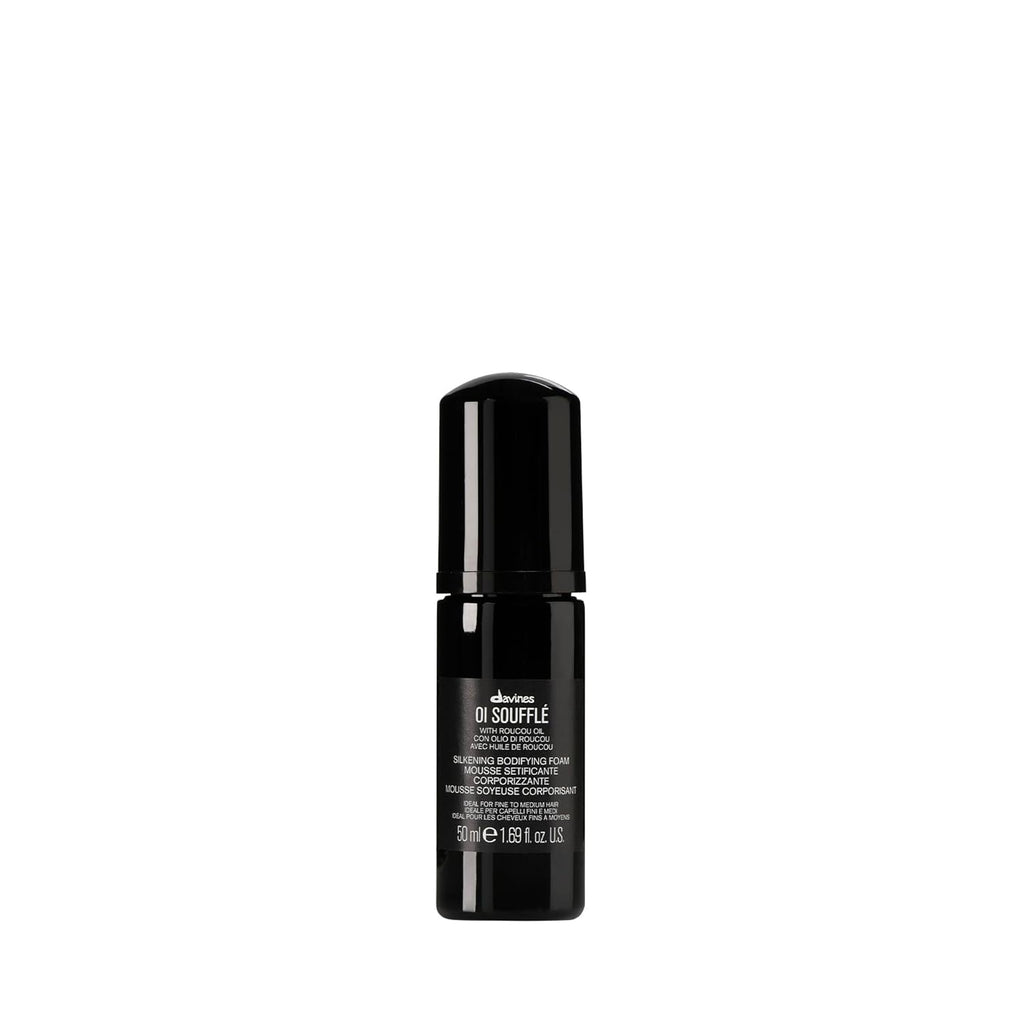 Davines OI Soufflé Perfect for Fine Hair, Liquid-to-Foam Leave-In For Fuller and Shinier Silky Hair
