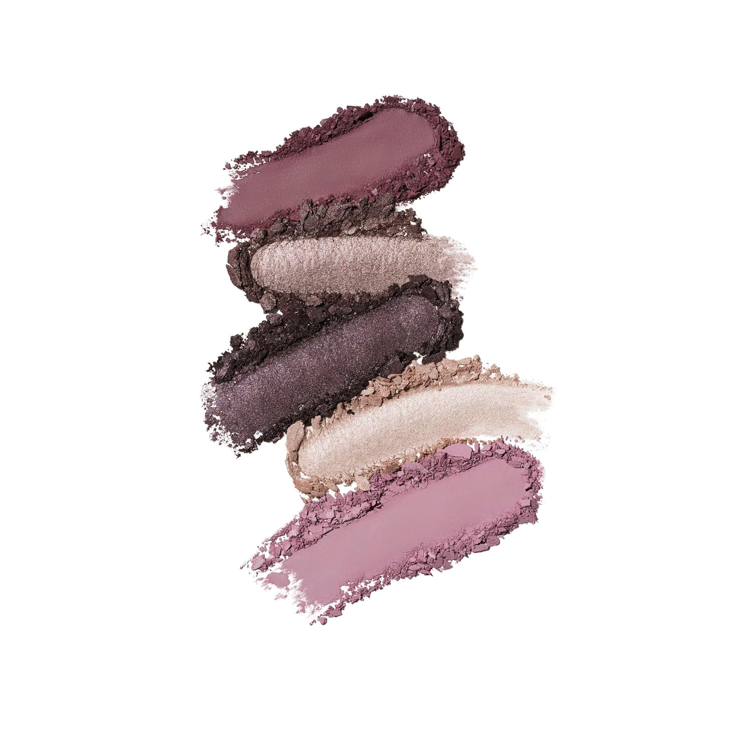Well People Power Palette Eyeshadow, Five Long-wear, Hyper-pigmented Matte & Shimmer Shades, Intense