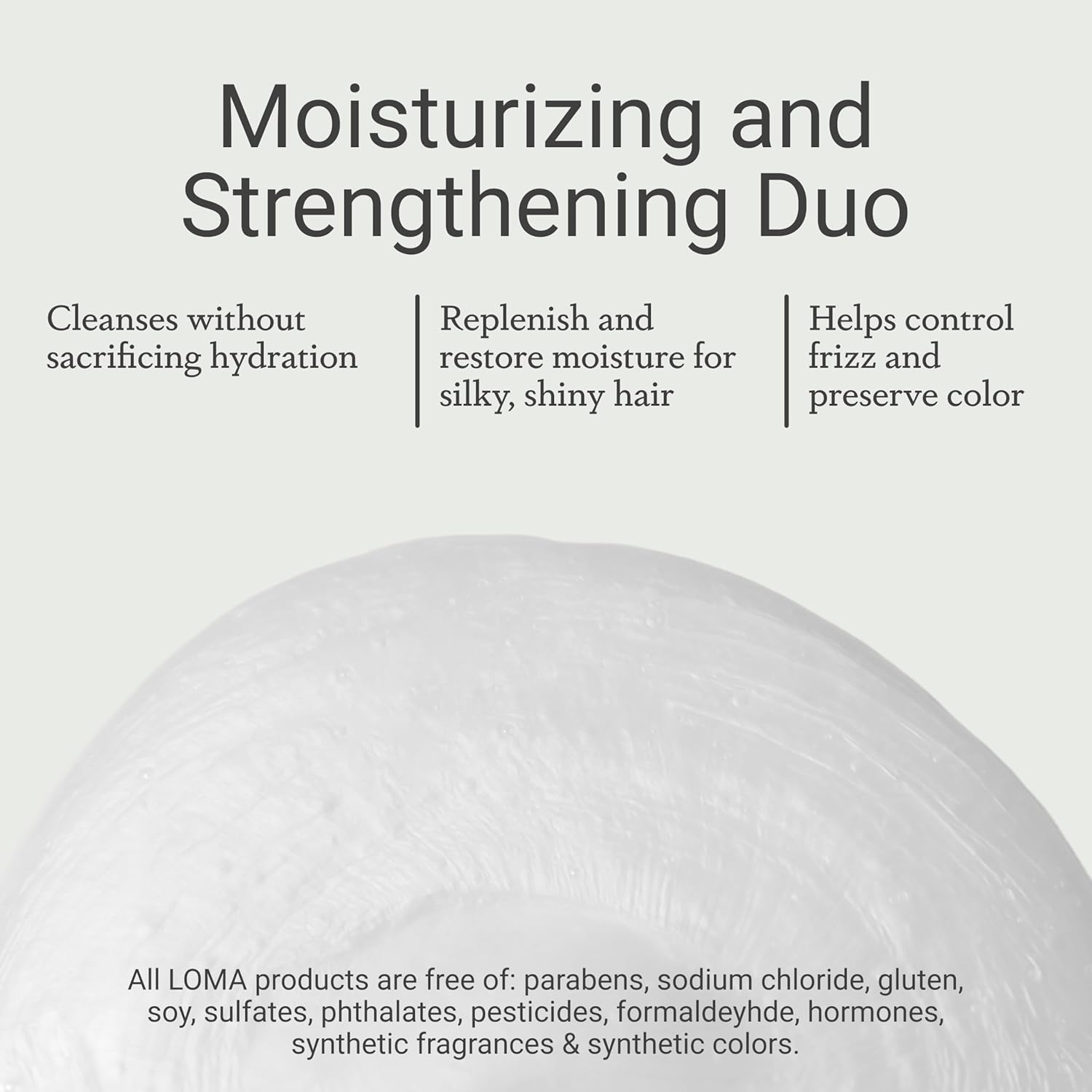 Loma Hair Care Moisturizing Shampoo & Treatment Duo, 12 Fl Oz each