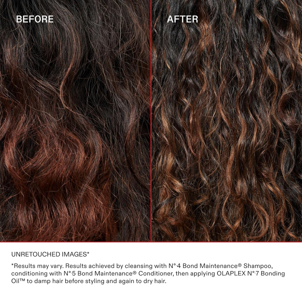 Olaplex No. 7 Bonding Oil, Concentrated High Shine Oil, Heat Protectant, Visibly Smooths & Softens