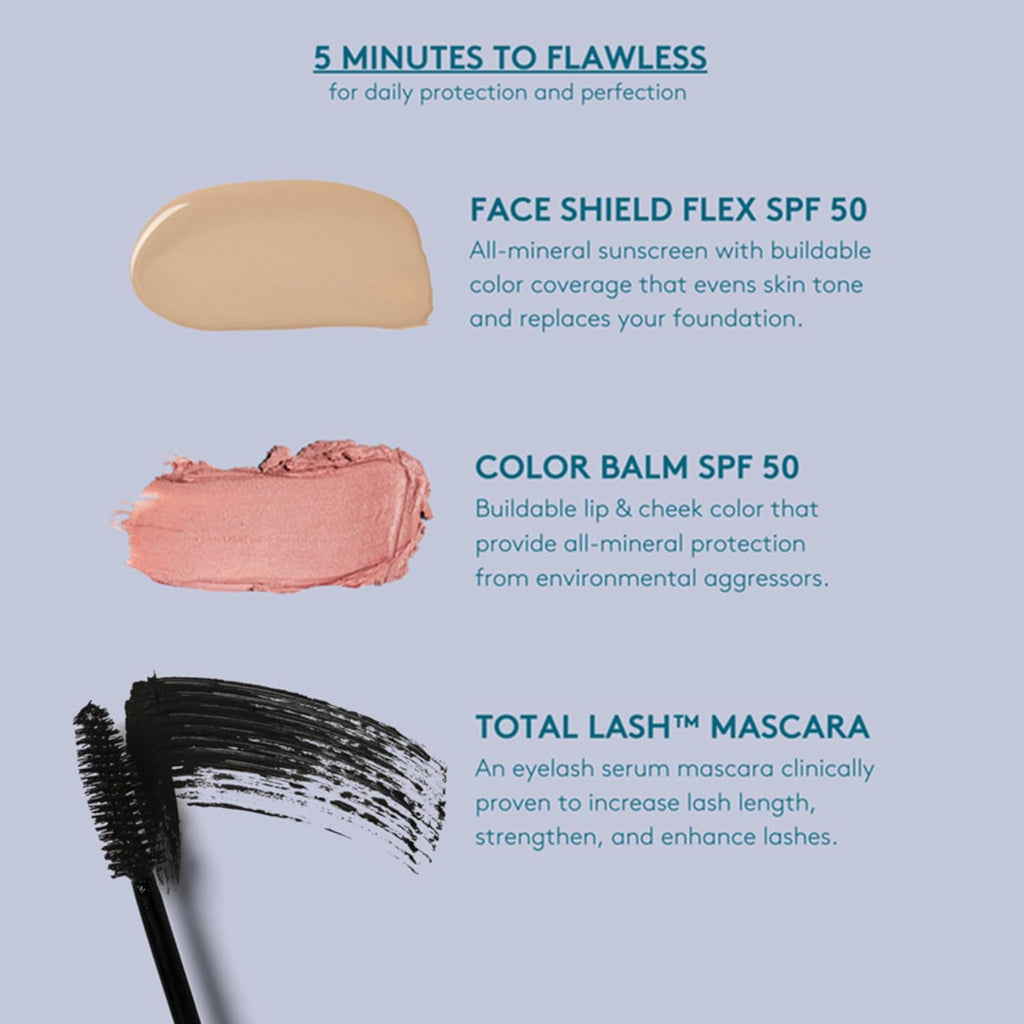 Colorescience Total Protection Face Shield Flex SPF 50, Zinc Oxide Formula, Medium, 1.8 fl. oz.