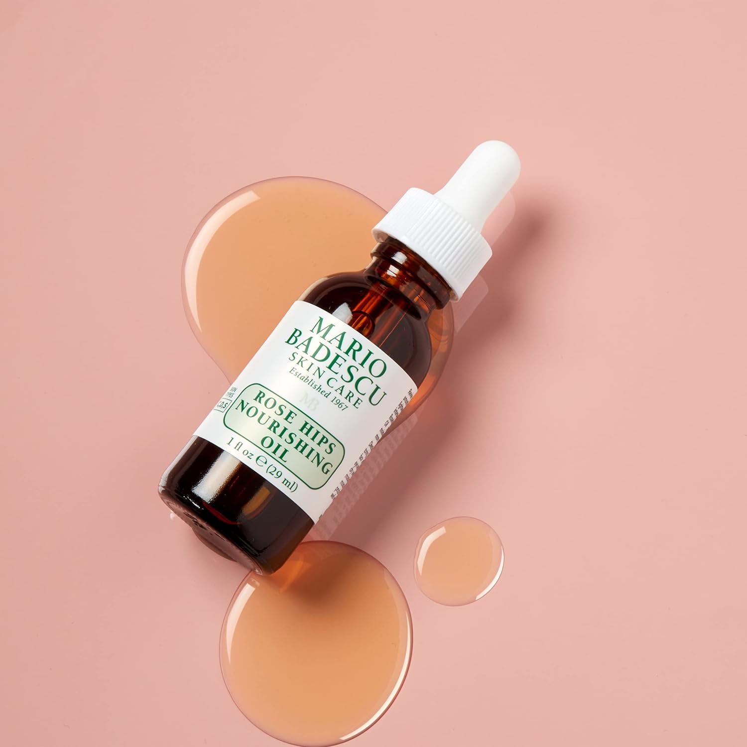 Mario Badescu Rose Hips Nourishing Oil for Combination, Dry &Sensitive Skin Facial Oil, Moisturizes