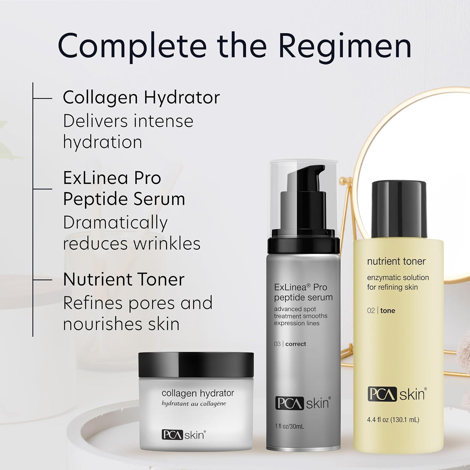 PCA SKIN Hydrating Toner for Face, Nutrient Face Toner | Helps Refine, Brighten, and Exfoliate